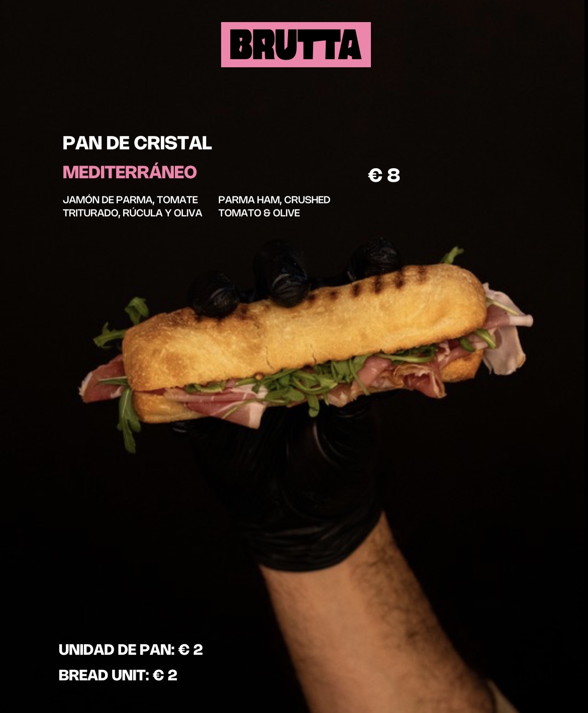 Pan de Cristal BRUTTA